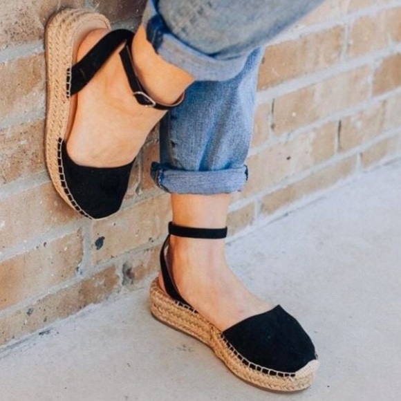 ankle strap flatforms